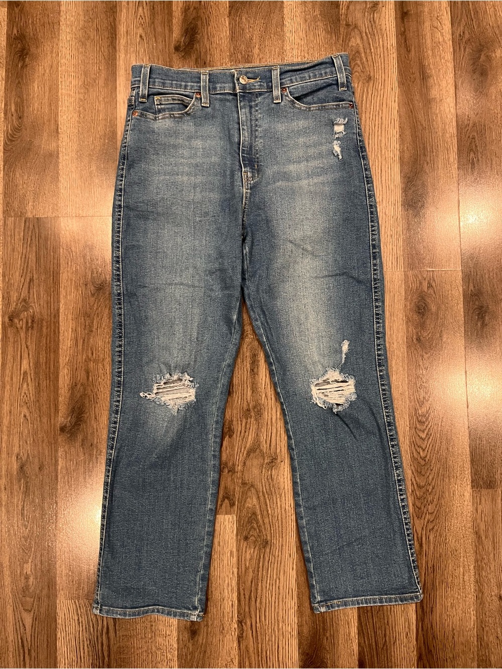 Levi’s High Rise Straight Jeans